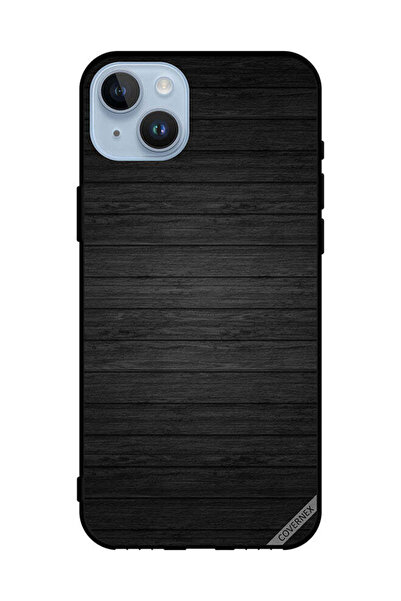 Covernex غطاء حماية لهاتف Apple iPhone 14 Plus بنمط خشبي داكن
