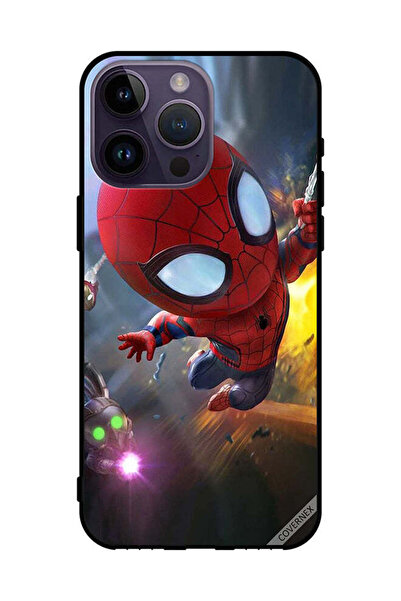 Covernex غطاء حماية لجهاز Apple iPhone 14 Pro Max - بيبي سبايدرمان في العمل