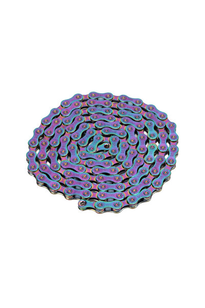 Streak Renkli 10 lu Paslanmaz Bisiklet Zinciri Renkli Rainbow Mekanik Tamir Z...