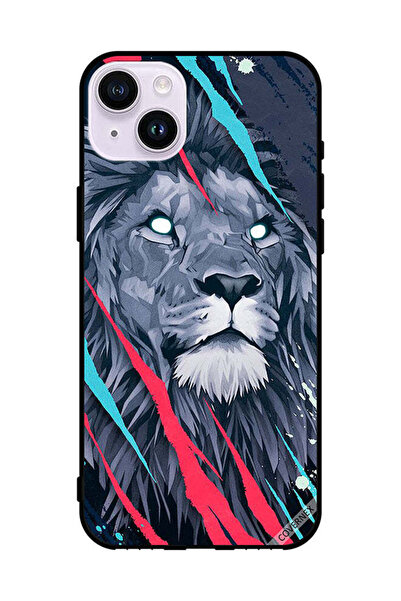 Covernex غطاء حماية لهاتف Apple iPhone 14 برسومات الأسد الملك