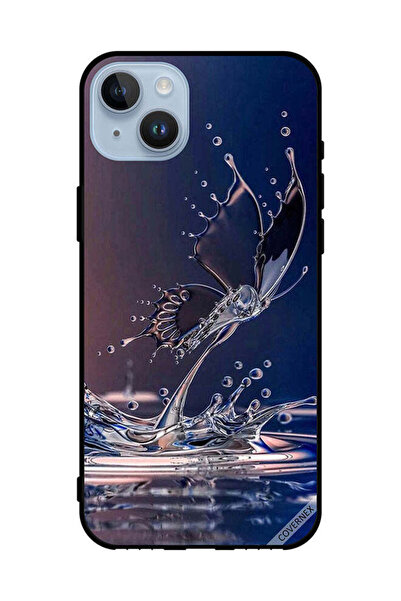 Covernex غطاء حماية لهاتف Apple iPhone 14 Plus قطرات الماء فراشة