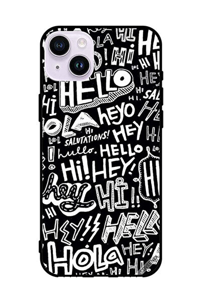 Covernex غطاء حماية لهاتف Apple iPhone 14 Hi Hello Tags