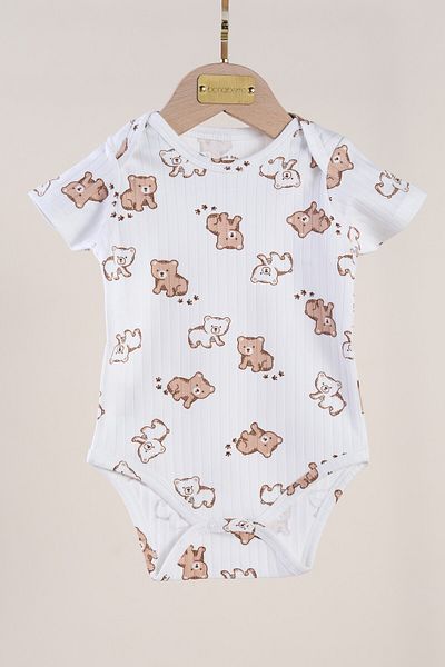 Bondberro 2-Piece Set Camisole Envelope Collar Newborn and Baby Bodysuit