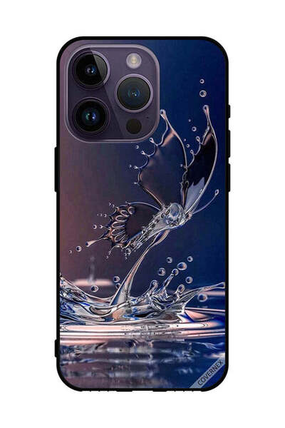 Covernex غطاء حماية لهاتف Apple iPhone 14 Pro قطرات الماء فراشة