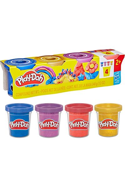 Play Doh Play-Doh Shimmery Metallics 4-Pack G1737