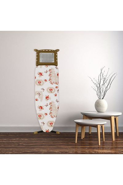 HARLEM Belezza Monobloc ironing board, 100% cotton,