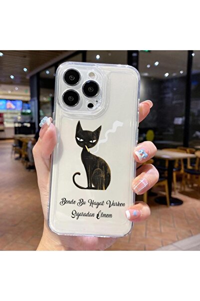 3GEN CASE İphone 16 Pro Uyumlu Desenli Şeffaf Lux Silikon Kılıf
