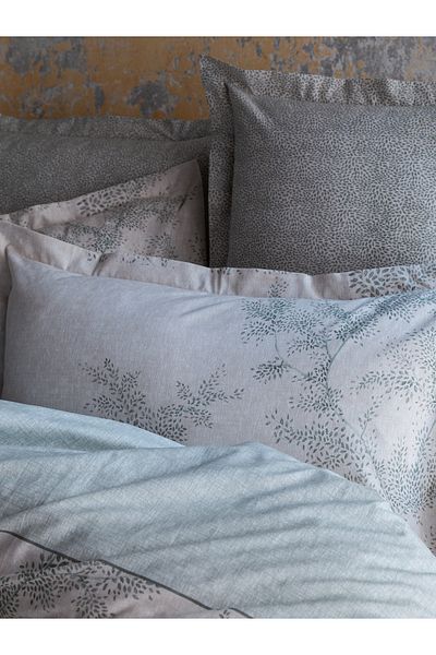 BED LİNE Senses Mila Duvet Cover Set Sage Single