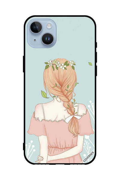 Covernex غطاء حماية لهاتف Apple iPhone 14 Plus - فتاة واقفة