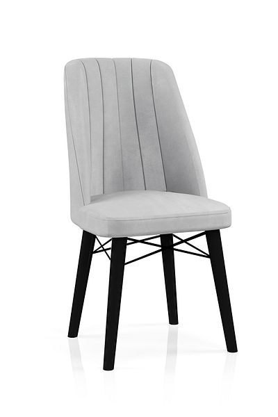 Desire Babyface Berlin Chair, Black Painted Legs, Made of Class I Hornbeam, kitchen, living room