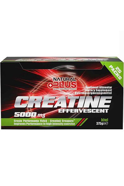 Natural Plus Effervescent Creatine 25 sachets