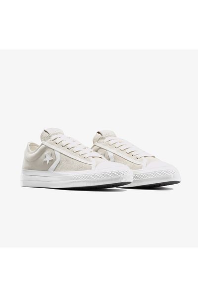 converse Pantofi unisex crem Star Player 76 din piele intoarsa