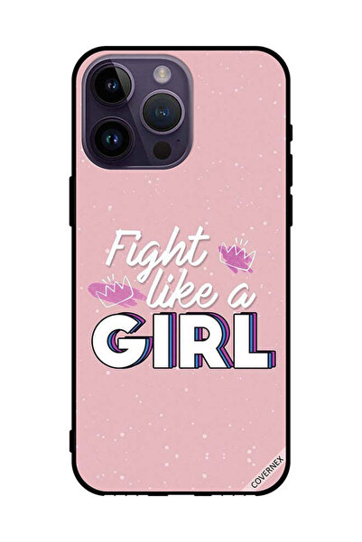 Covernex غطاء حماية لهاتف Apple iPhone 14 Pro Max Fight Like A Girl