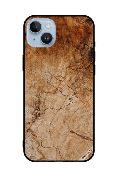 Covernex غطاء حماية لهاتف Apple iPhone 14 Plus بنمط خشبي عتيق