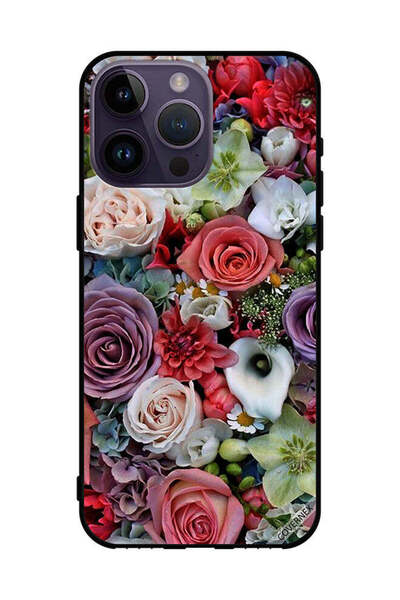 Covernex غطاء حماية لهاتف Apple iPhone 14 Pro Max - ورود