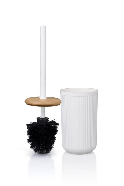 Okyanus Home Βάση βούρτσας WC Linea Due White