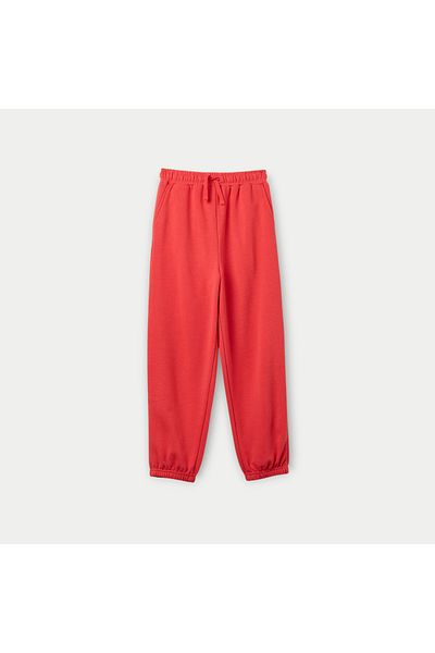 Juniors Solid Joggers with Elasticated Drawstring Closure