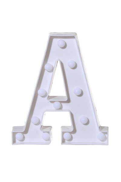 Generic Eye-catching, hanging, battery-operated, A-shaped LED lamp, white