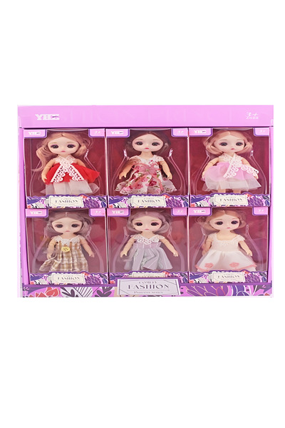 rexa دمى أميرات الموضة الجميلة - مجموعة ألعاب تلبيس للبنات