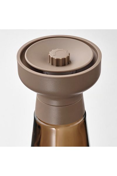 IKEA Spice mill, glass/brown, 19 cm 2 pack