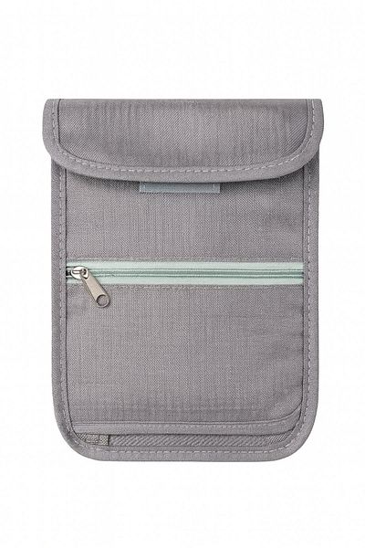 Ecrou Multi-Eye Strap Passport Holder Gray