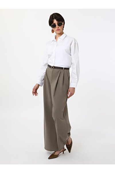 Refka Long Cut Poplin Blouse / Shirt - White - Refka Exclusive
