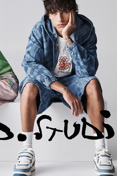 Pull & Bear سترة من قماش الجاكار من Bráulio Amado