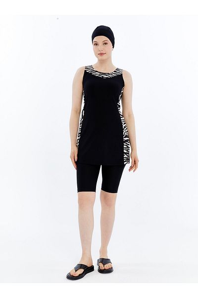 Ranuna Pool Swimsuit - Black - White - Ranuna