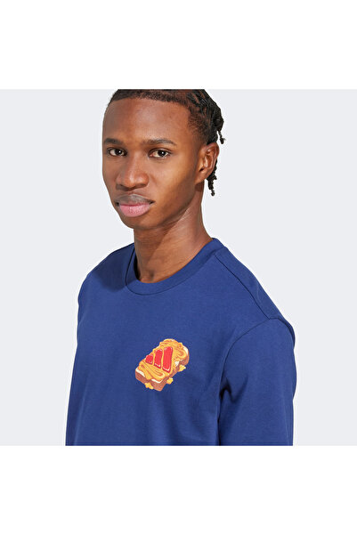 adidas Γραφικό μπλουζάκι με βούτυρο και ζελέ φαγητού