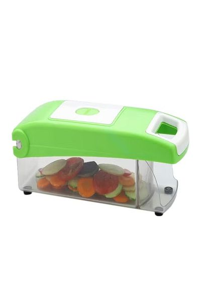 DLC 12-In-1 Vegetable Chopper White/Green