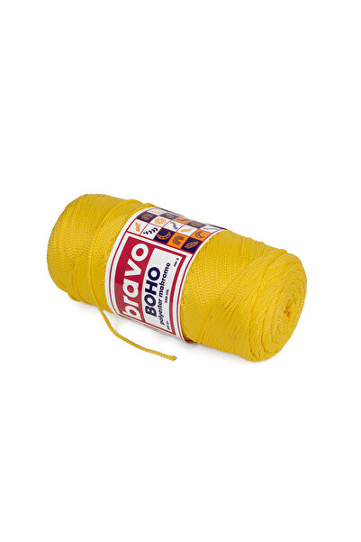 Bravo Ață de poliester Boho Macrame 1, 5 mm 200 gr 300 metri Nr.: 3 (Cod de c...