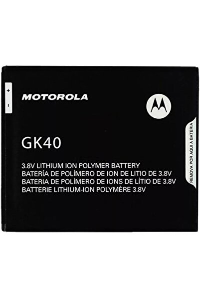 Motorola Moto E4 Gk40 Orj. Batarya Pil