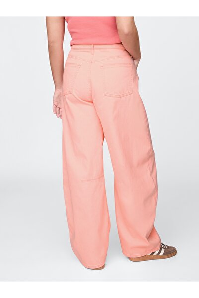 GAP Kadın Mercan High Rise Horseshoe Jean Pantolon