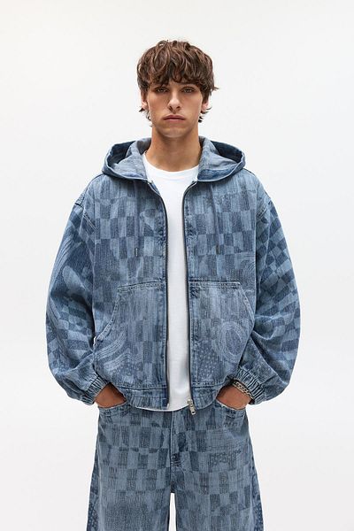 Pull & Bear سترة من قماش الجاكار من Bráulio Amado