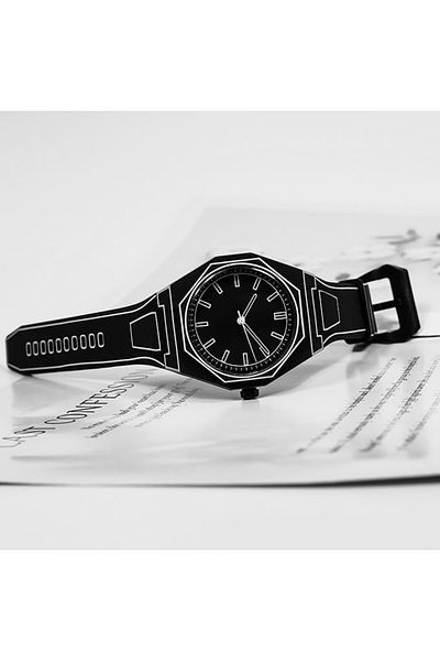 SPECTRUM PREMİUM Spectrum Premium Silicone Cord Waterproof Unisex Wrist Watch
