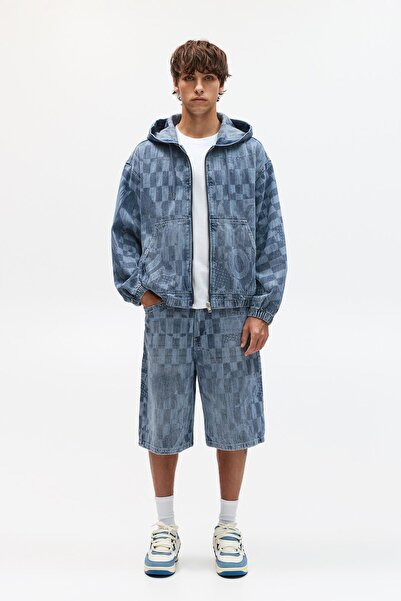 Pull & Bear Bráulio Amado jakarlı denim ceket
