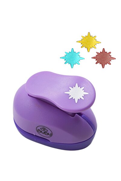 Bubu Shaped Eva and Paper Punch 3.4 Inch (Bubu-00019) Purple