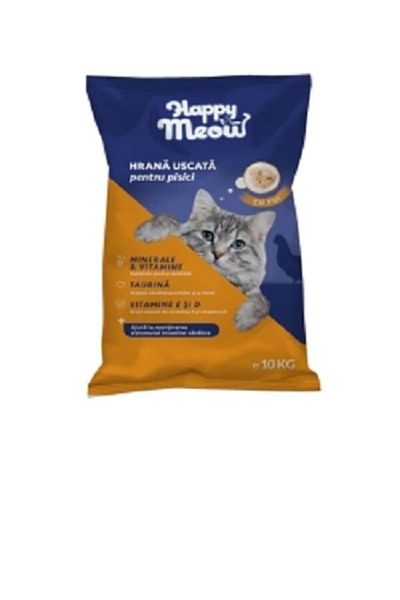 HAPPY MEOW Happy Meow dry cat food with chicken and vegetables 10 kg