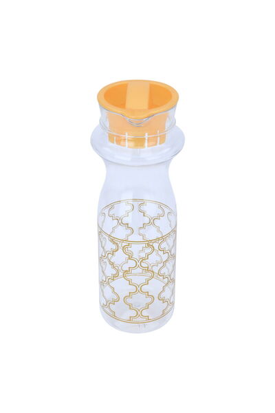 Alsaif Gallery Alsayef Gallery Plastic Bottle - Cylindrical Gold