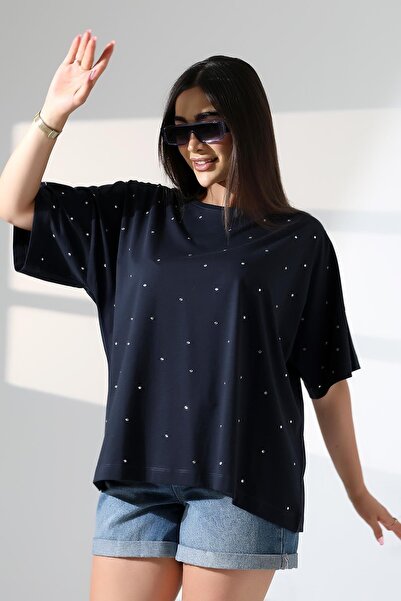 Curly ΜΠΛΟΥΖΑ ΜΕ ΣΚΟΥΡΟ ΠΕΤΡΙΝΟ ΣΚΟΥΡΟ ΚΑΡΧΑΡΙ