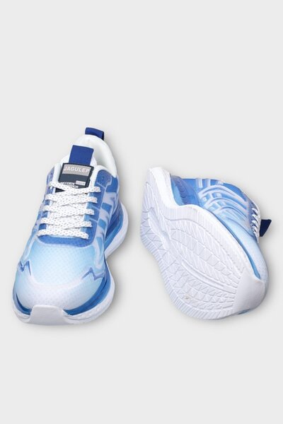 Liger Men's Daily Running Walking Sports Shoes Cobalt - White