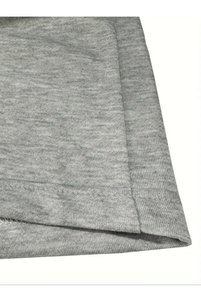 CANDERO Erkek Gri Şort Büyük Beden Battal Eşofman Altı Spor Rahat Giyim Kaliteli Şık Görünüm YUS