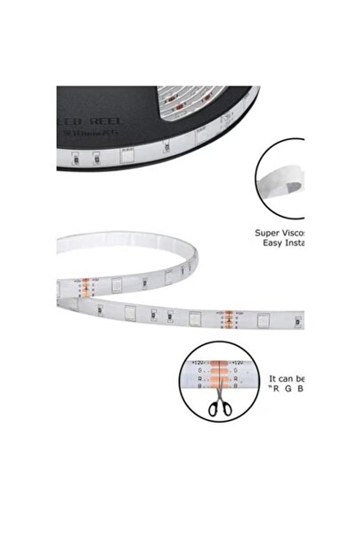 Generic 5m 300 LED Multicolor Waterproof Flexible Strip Light