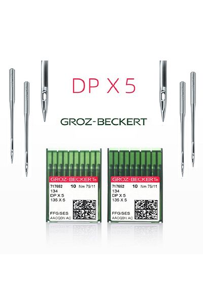Choice Size 10 or 70 100pcs groz-beckert 134 agulha 135x5 dpx5 para máquina de costura cantora pfaff