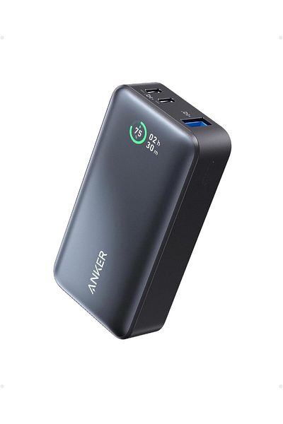 Anker Power Bank, 533 Power Bank (PowerCore 30W), Power IQ 3.0 Portable Charger with PD 30W Max Outp