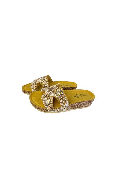 Guja Cork Sole Stone Women's Slippers 24Y102-1