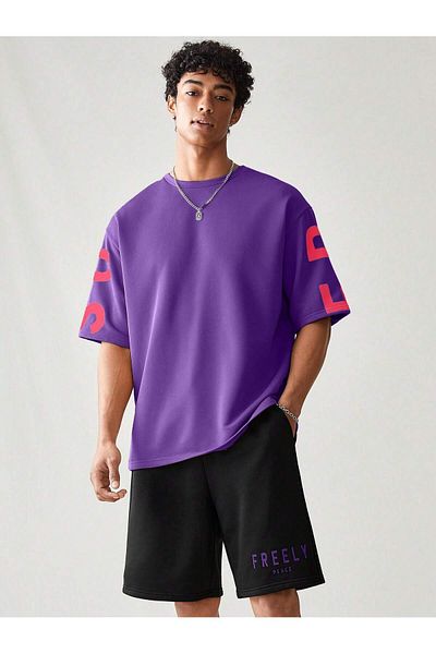 LUNAVISTA Printed Sleeveless Knitted Top and Shorts Set for Everyday Use