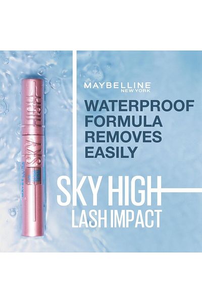 Maybelline New York Lash Sensational Sky High Αδιάβροχη Μάσκαρα για Όγκο