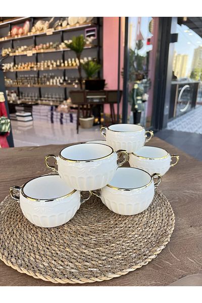 PONCİKPAZAR Bowl & Presentation Set 6 Pieces