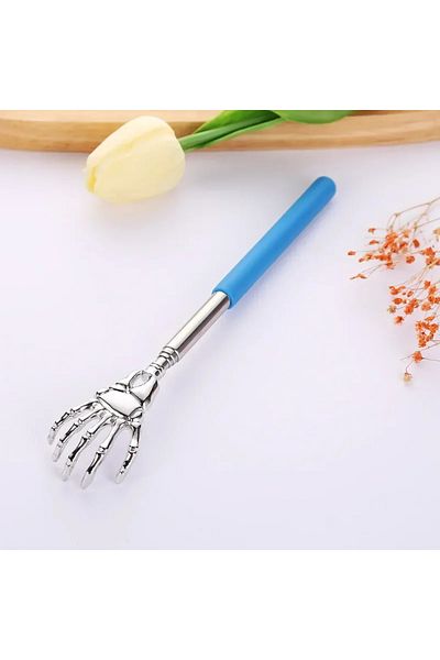 Choice blue Ghost Hand Stainless Steel Telescopic Scratching Massager Stainless Steel Scratching Scratching